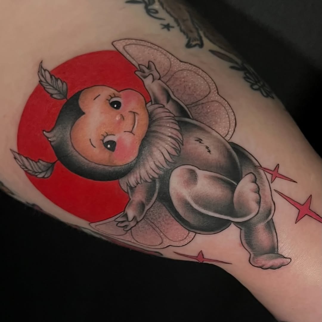 Tattoo by @vvxtattoos โ new_school, black_and_grey