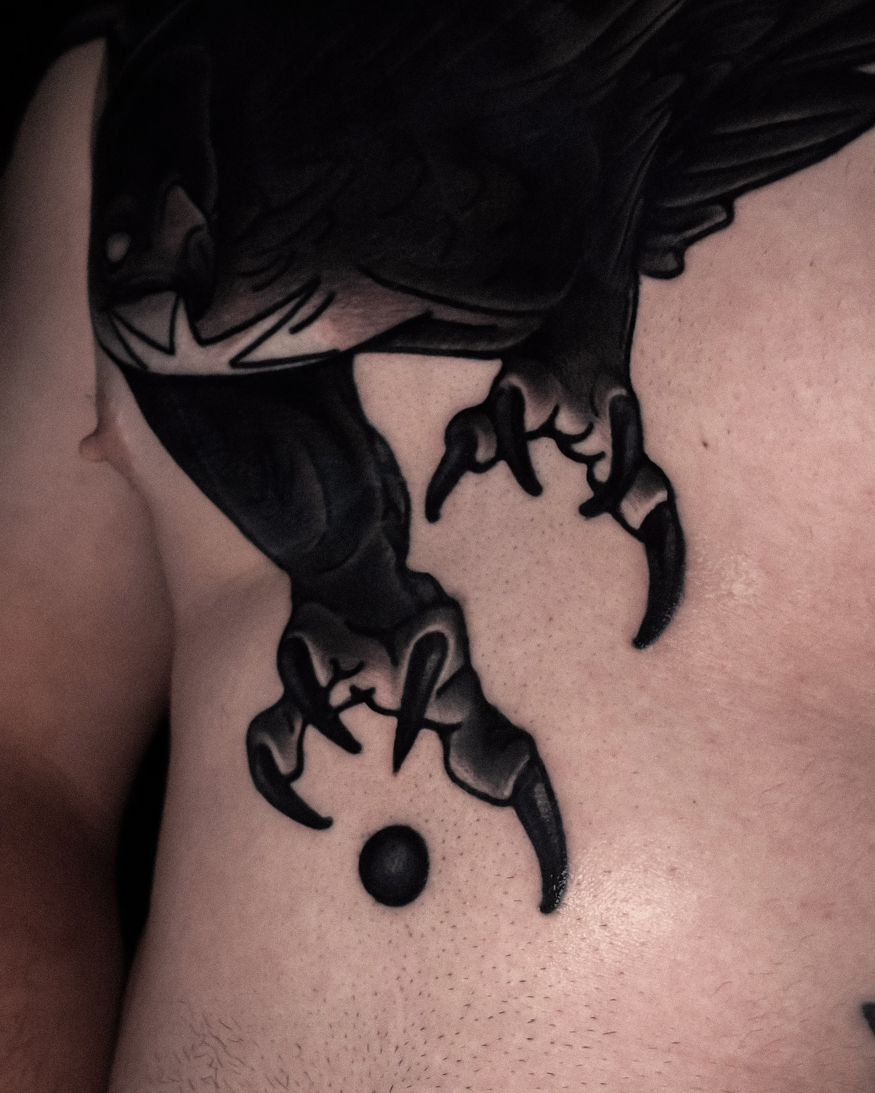 Tattoo by @anotheryearofdisaster — black_and_grey