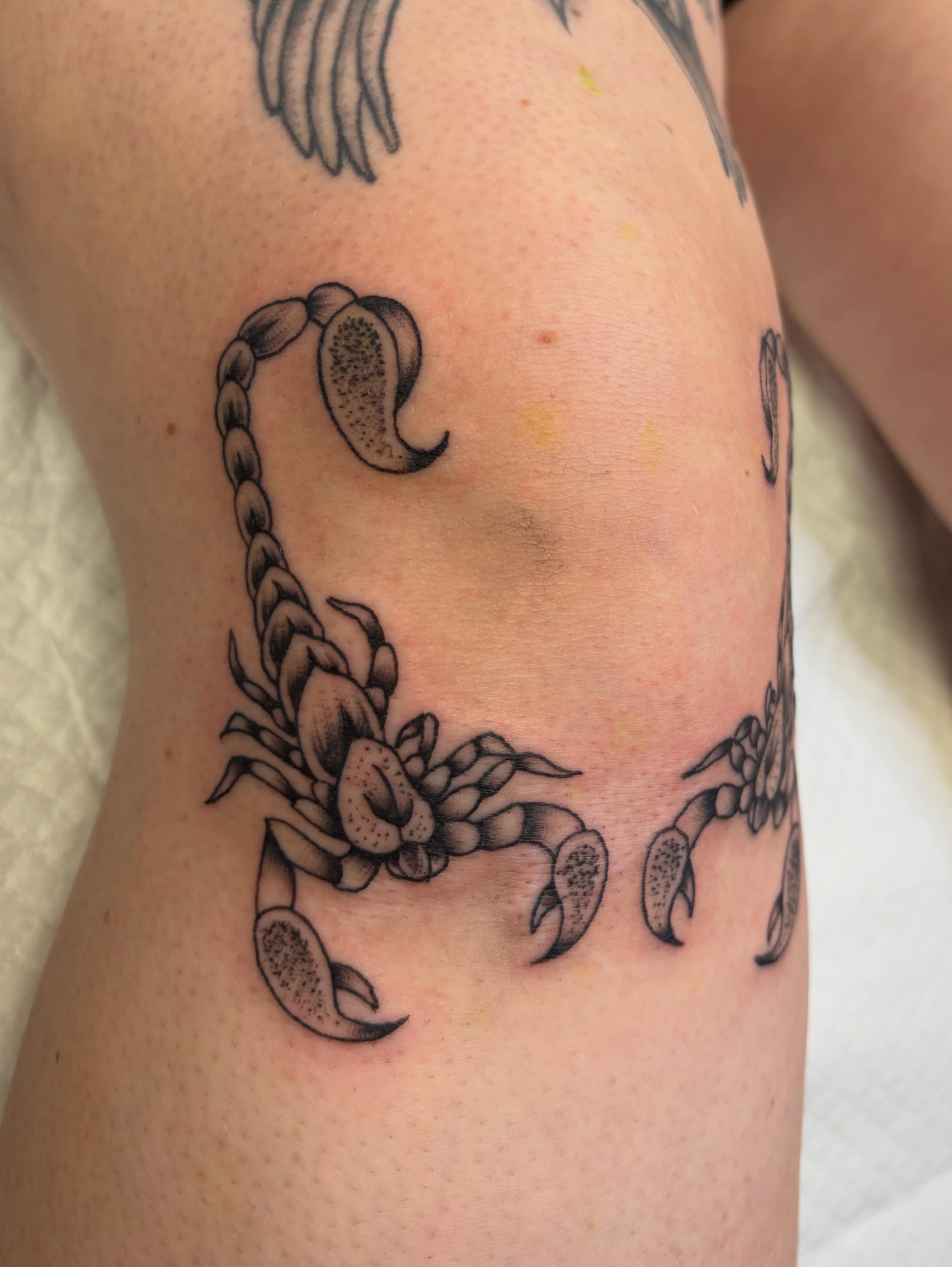 Tattoo by @haileyhermo — black_and_grey