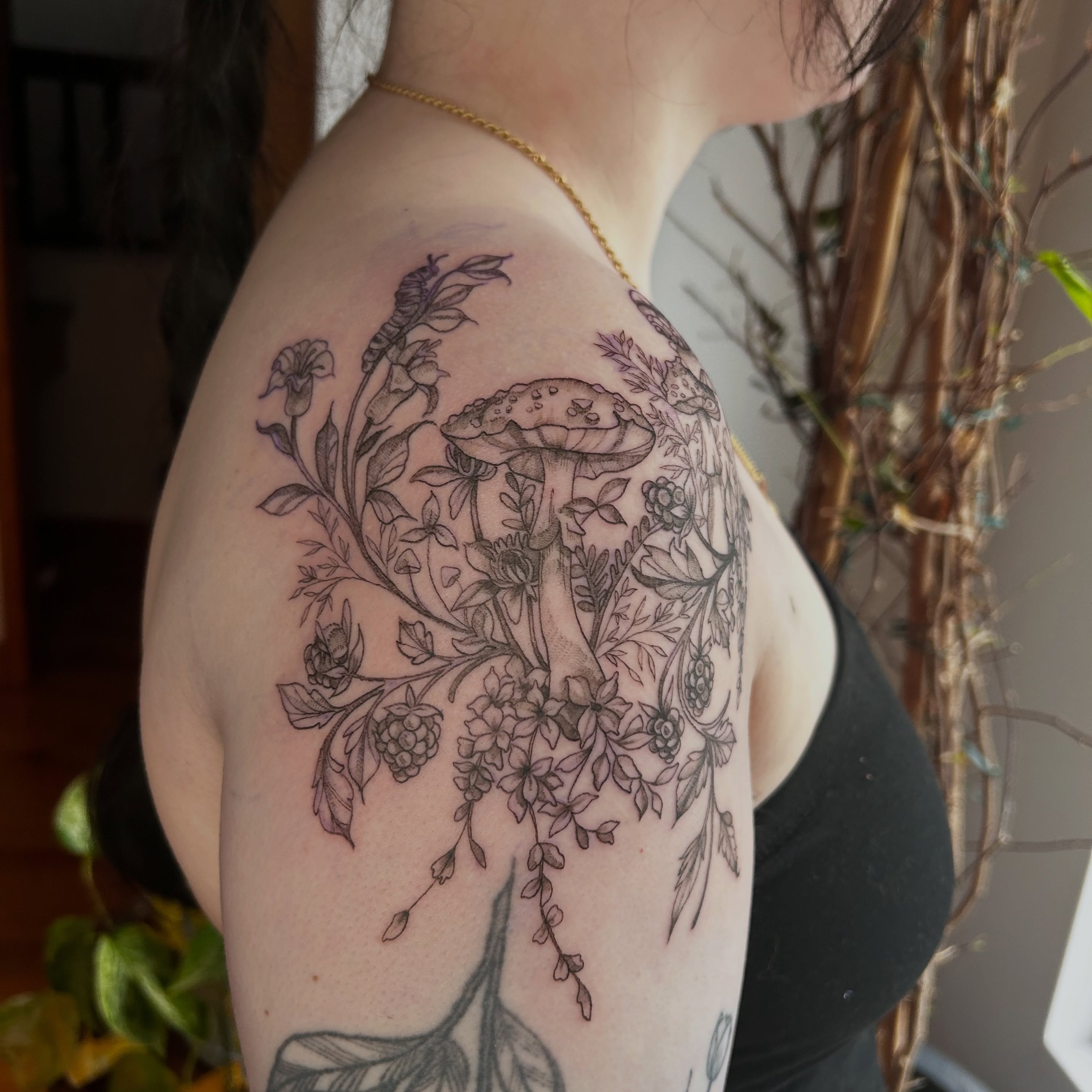 Tattoo by @nomadic.designs β black_and_grey, realism