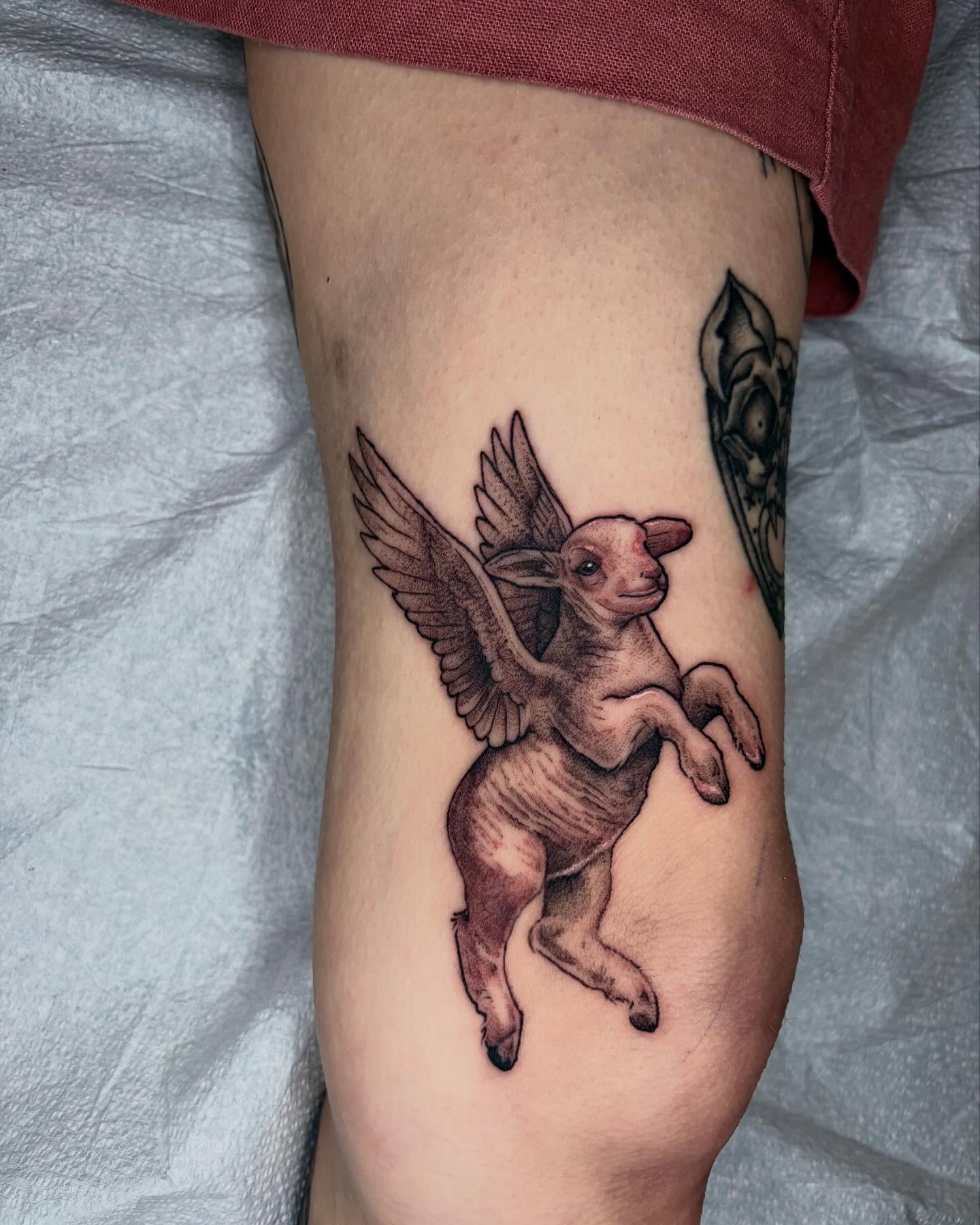 Tattoo by @tattoosbyemilyfalkowski — realism