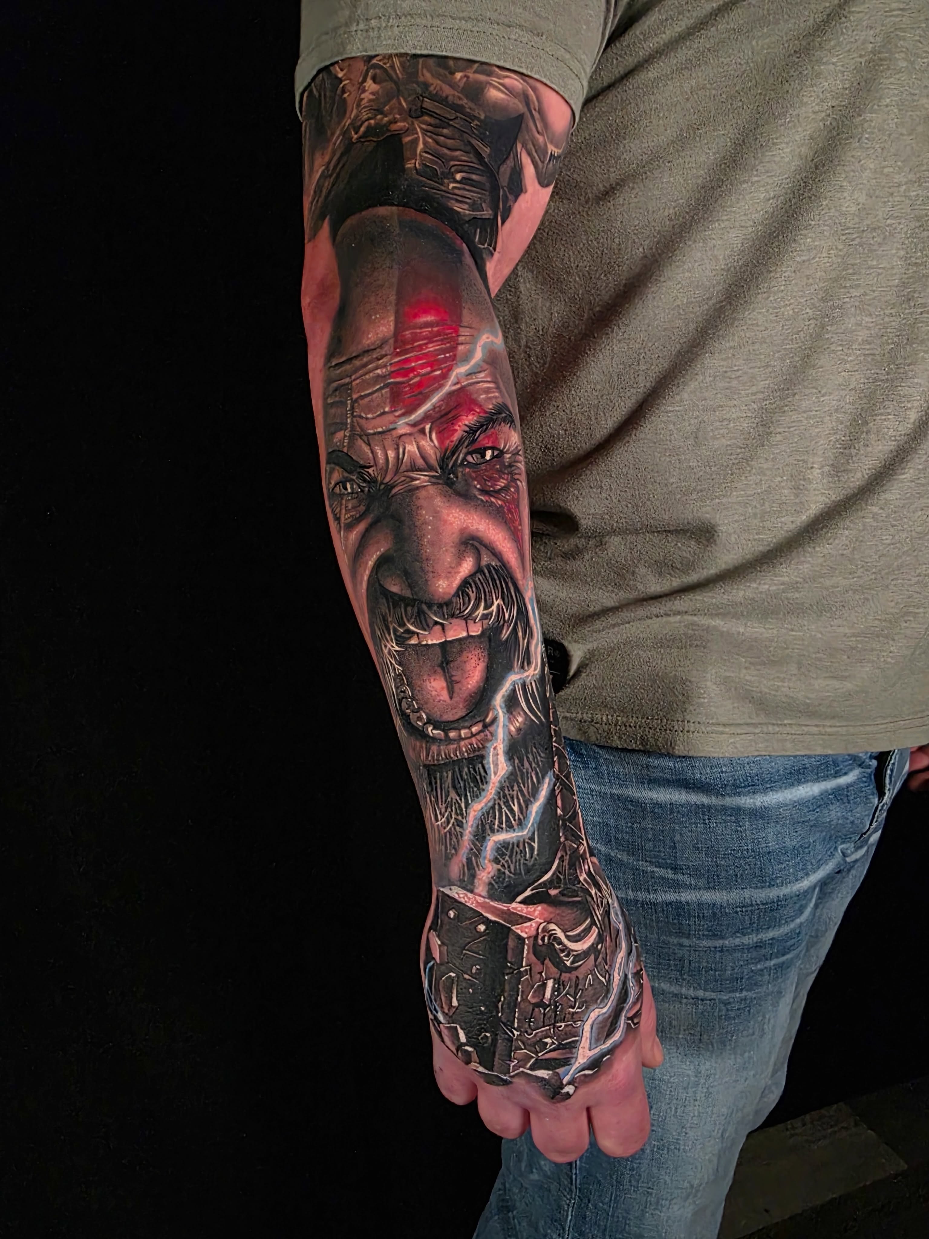 Tattoo by @jakeingersoll_sdt — realism, dark_realism