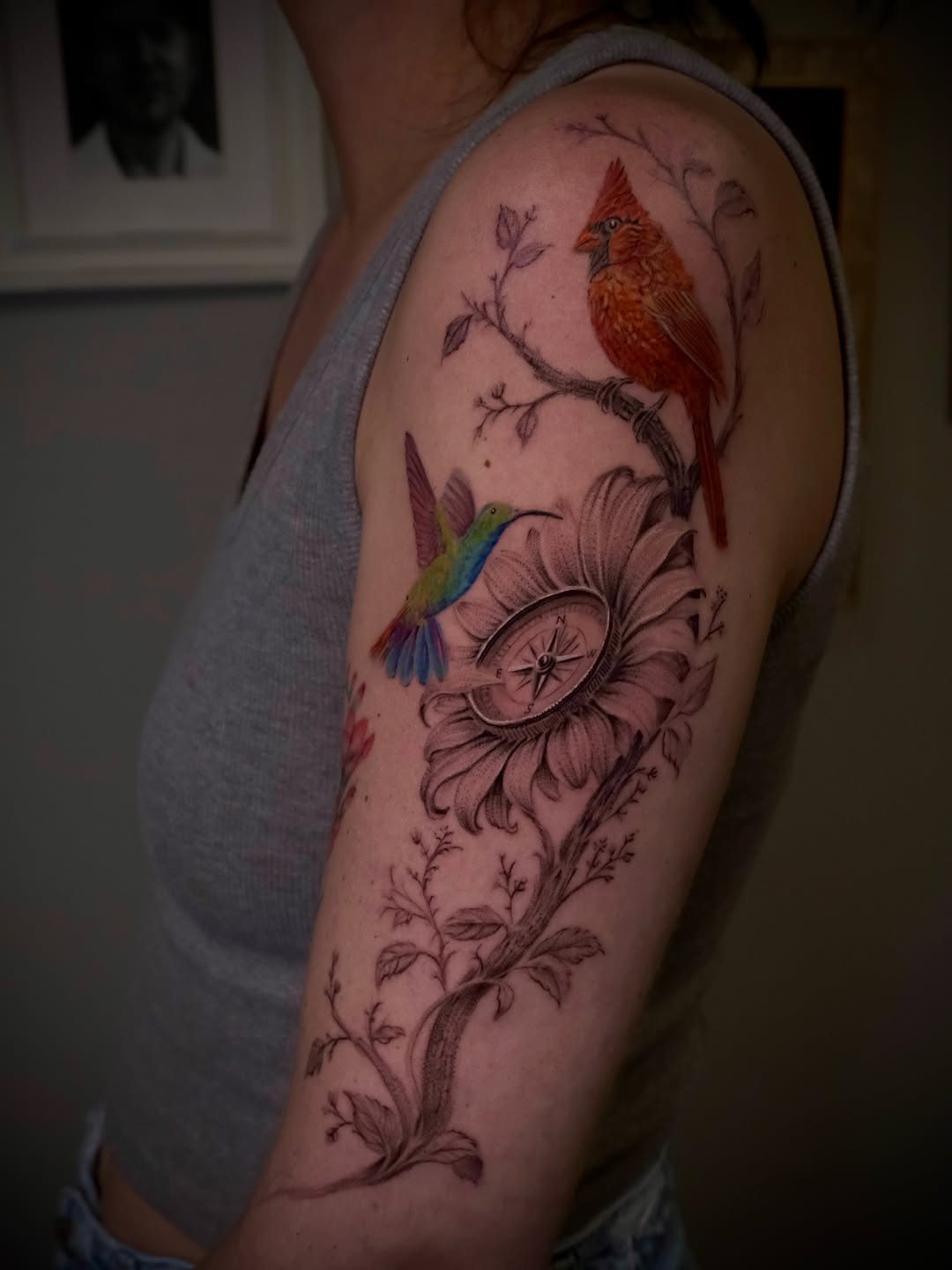 Tattoo by @artbyal777 — realism, black_and_grey