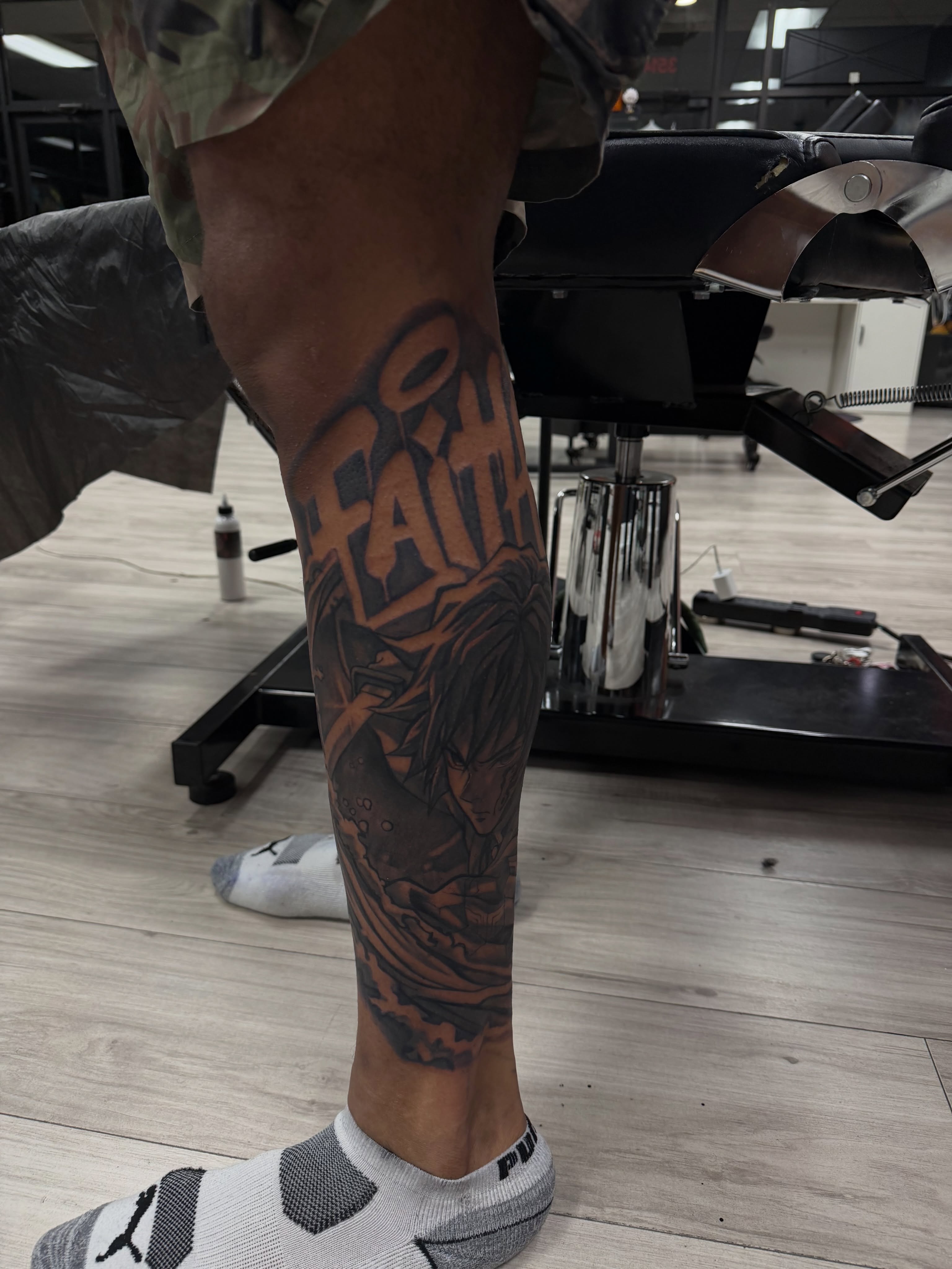 Tattoo by @3mtatts — anime
