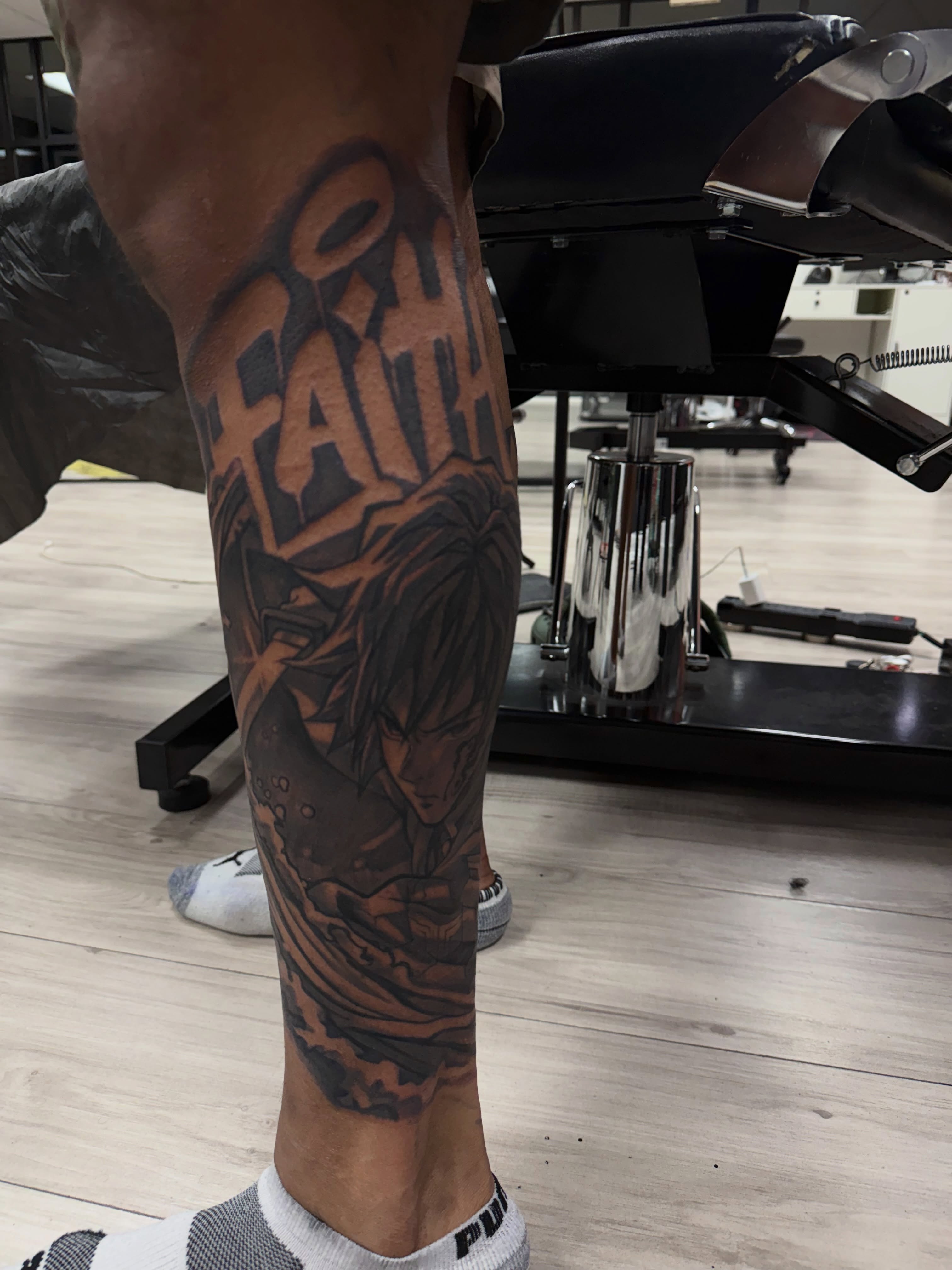 Tattoo by @3mtatts — anime