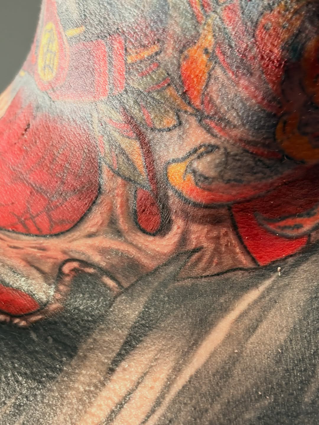 Tattoo by @sladesink — japanese_irezumi, black_and_grey