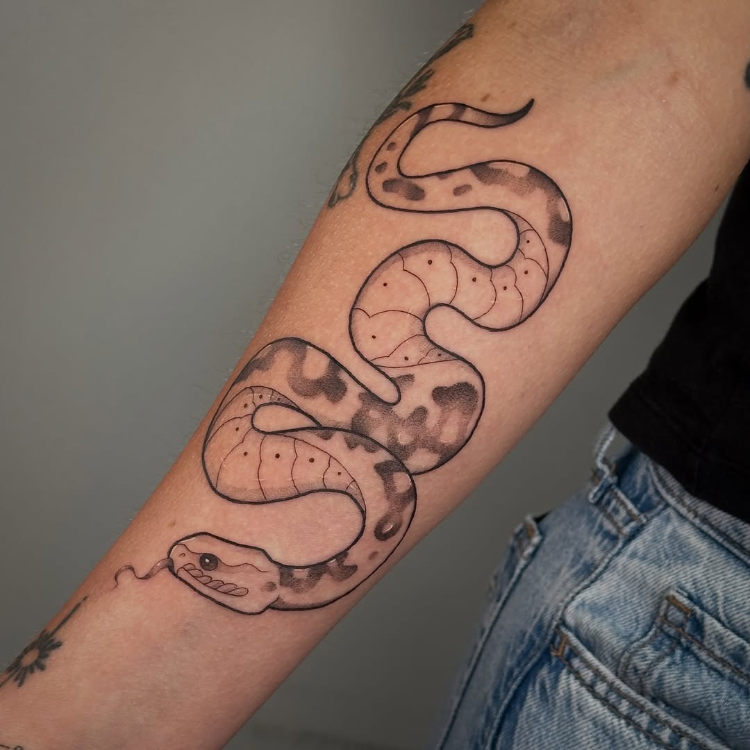Tattoo by @thetattoolizard — fine_line, black_and_grey