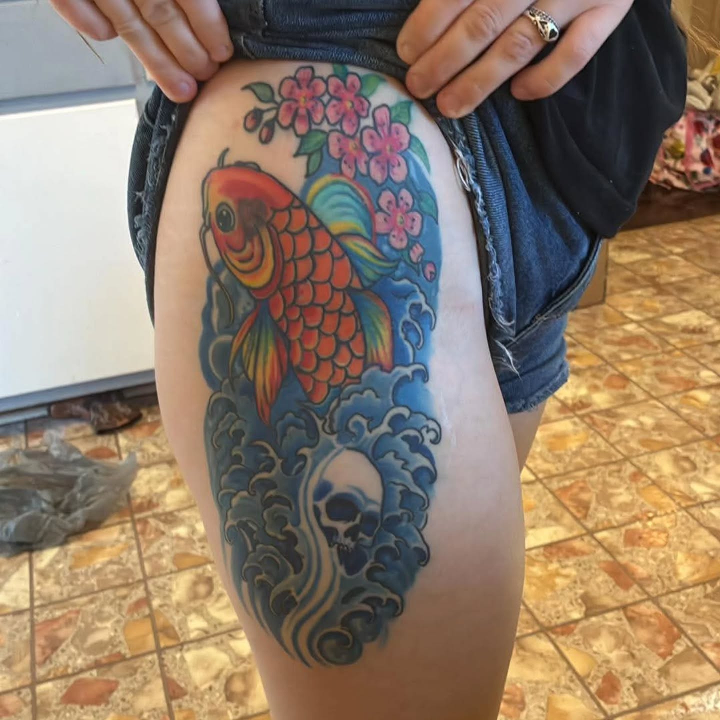 Tattoo by @mike_hambright_tattoos — japanese_irezumi, dotwork