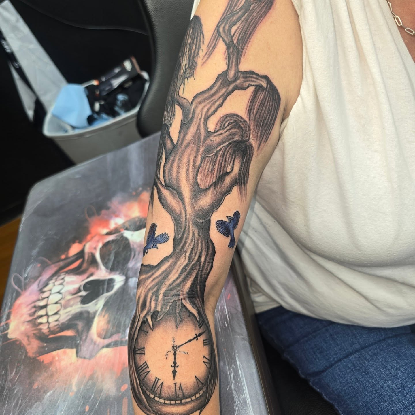 Tattoo by @mike_hambright_tattoos — black_and_grey, realism
