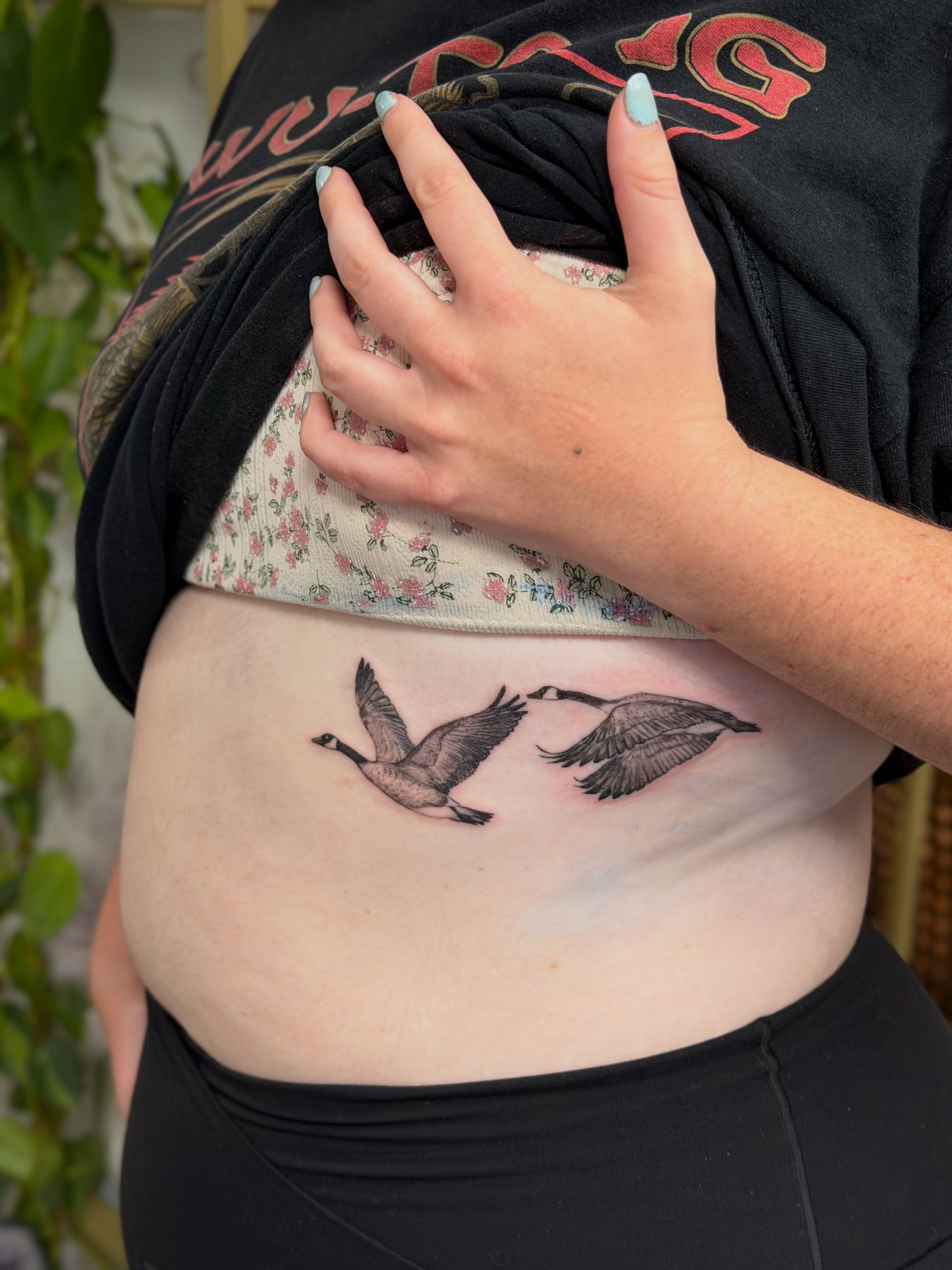 Tattoo by @midnight.aries.art — black_and_grey
