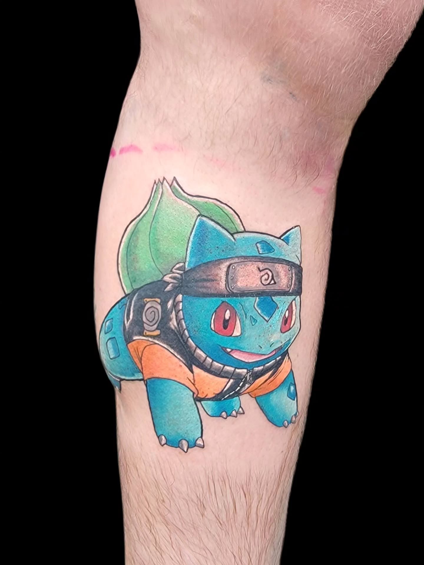 Tattoo by @nadeskatattoos — anime