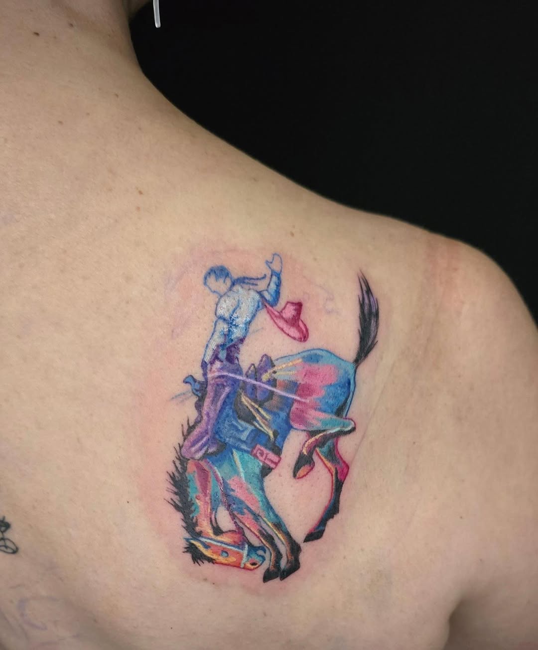 Tattoo by @mac_missa — new_school, watercolor