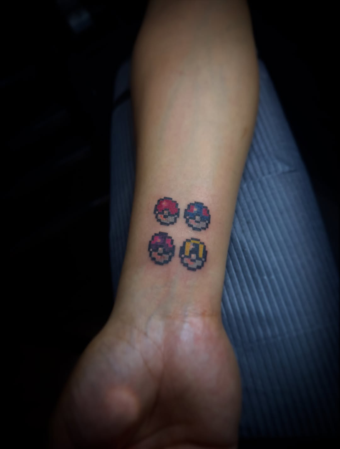 Tattoo by @dibruja โ minimalist, anime