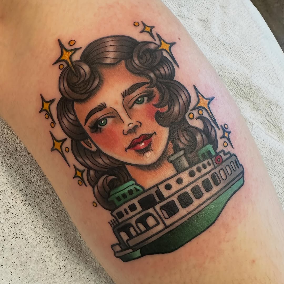 Tattoo by @southpawkate — american_traditional, neo_traditional