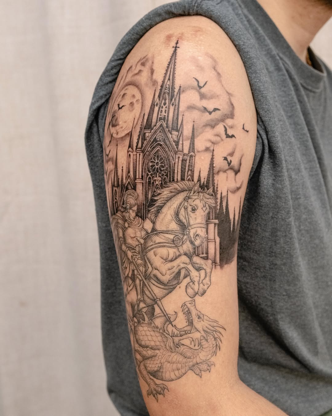 Tattoo by @koko.inker.houston — black_and_grey, realism
