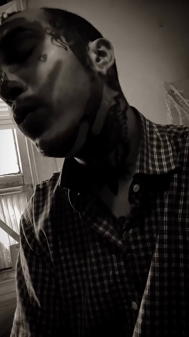 Joker-inspired neck tattoo tattoo by Jixonai C