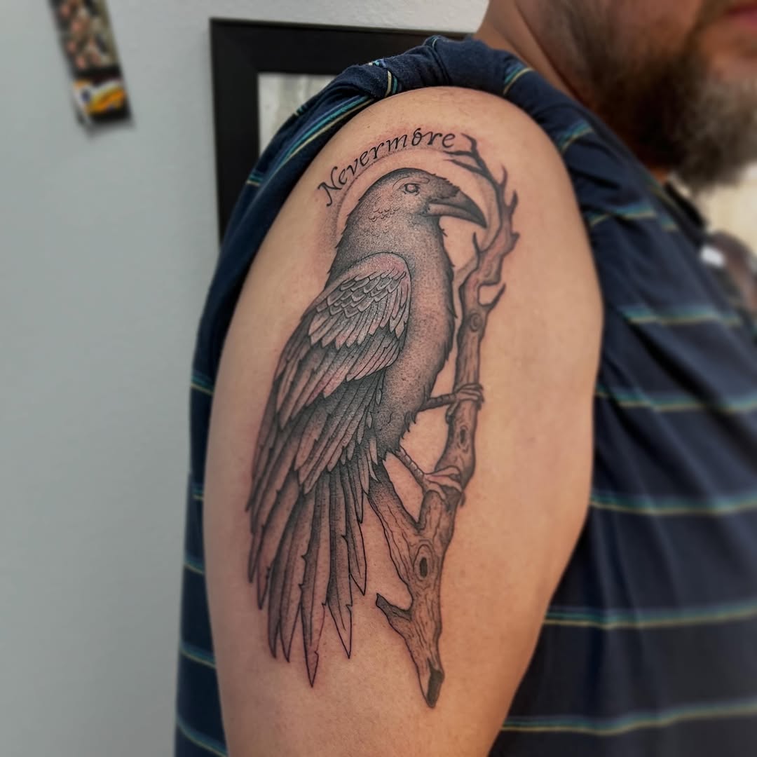 Tattoo by @popkerntattoos — black_and_grey, realism