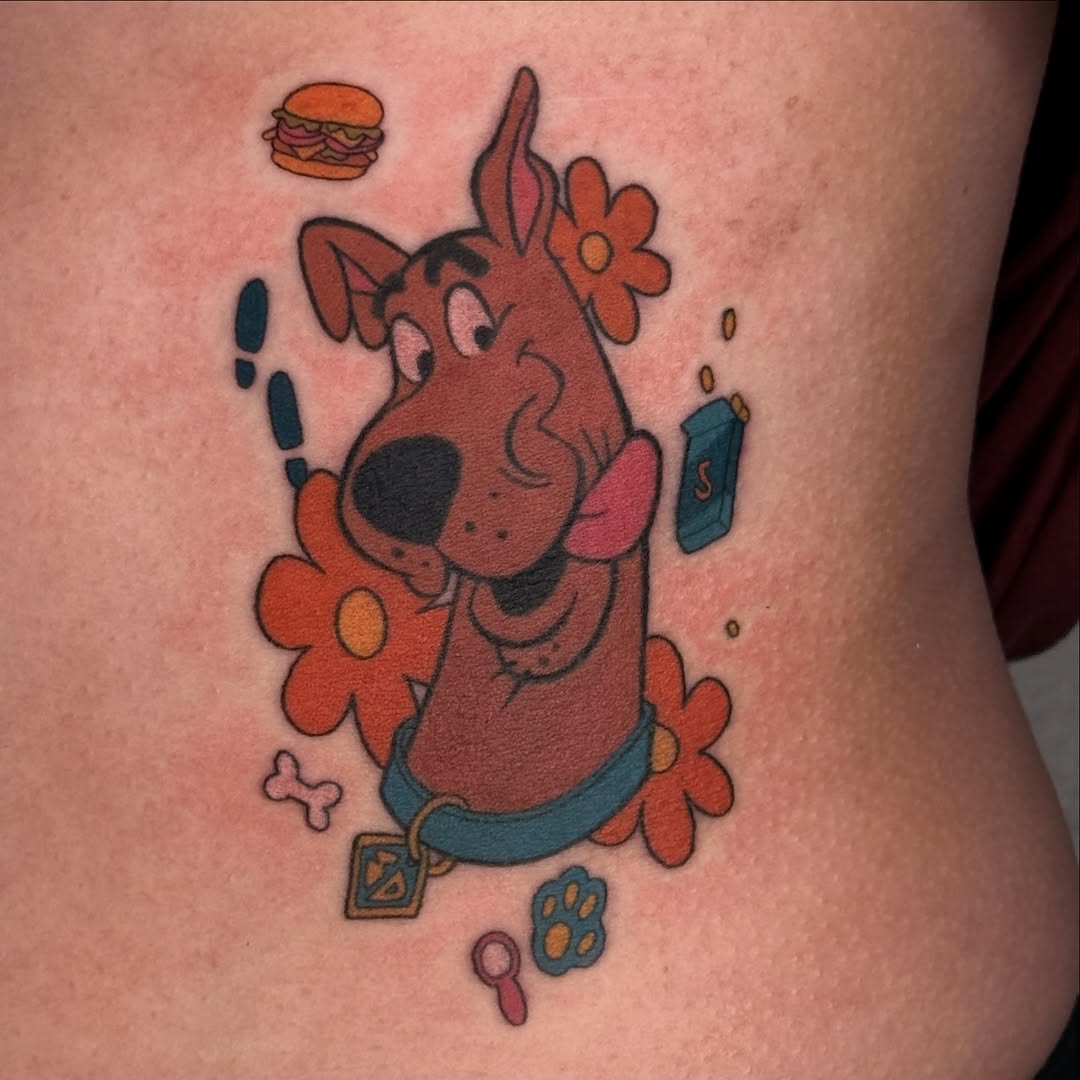 Tattoo by @pokiepookie — new_school, anime