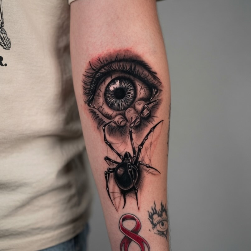 Tattoo by @tattsbyjacob โ realism, black_and_grey