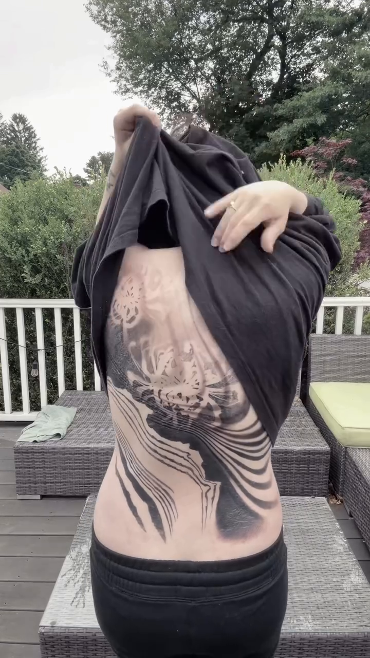 Tattoo by @rizzie_tat2 — black_and_grey, realism