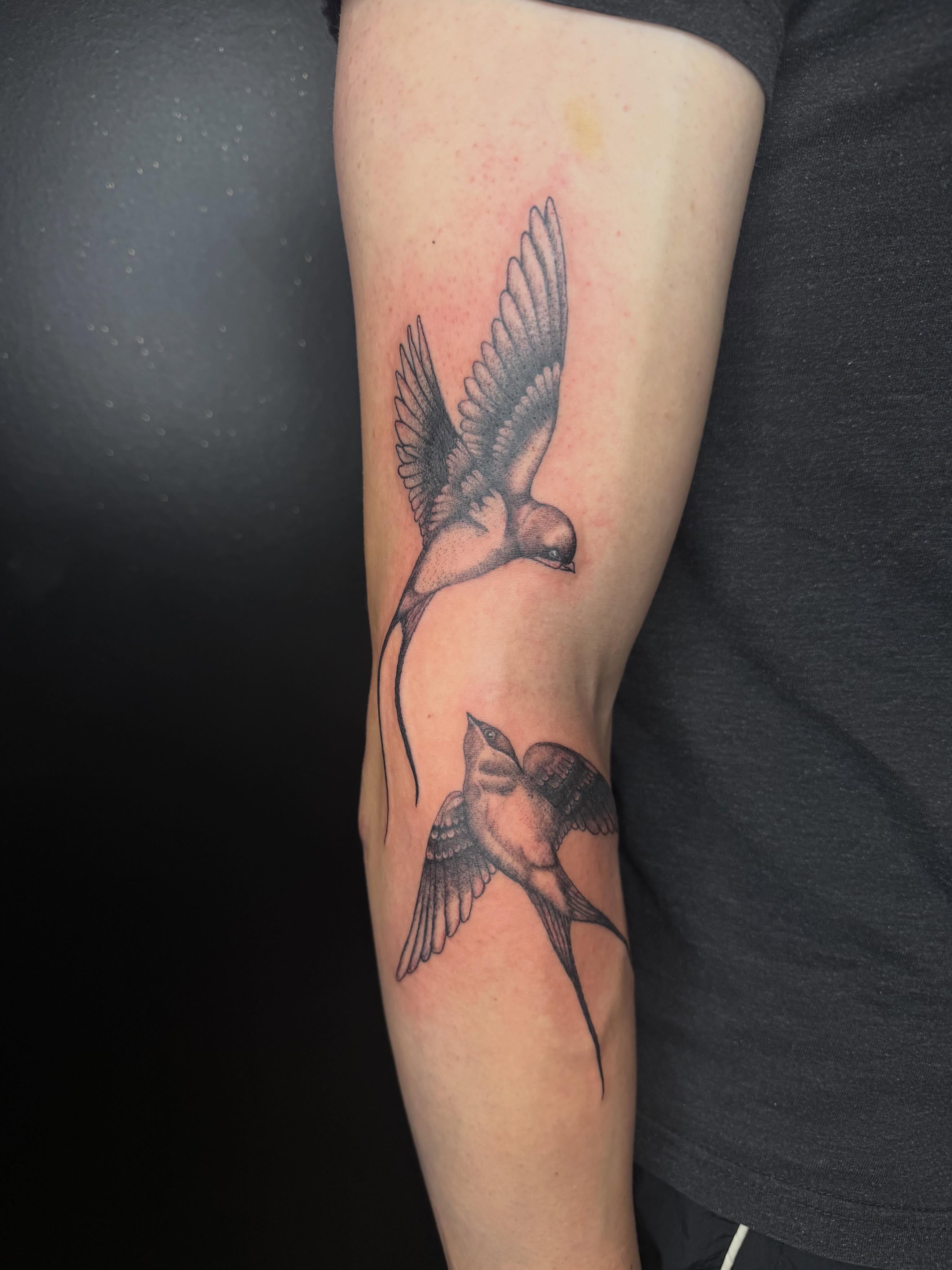Tattoo by Brittany | Fineline | Floral | Custom tattoos, Calgary, Canada