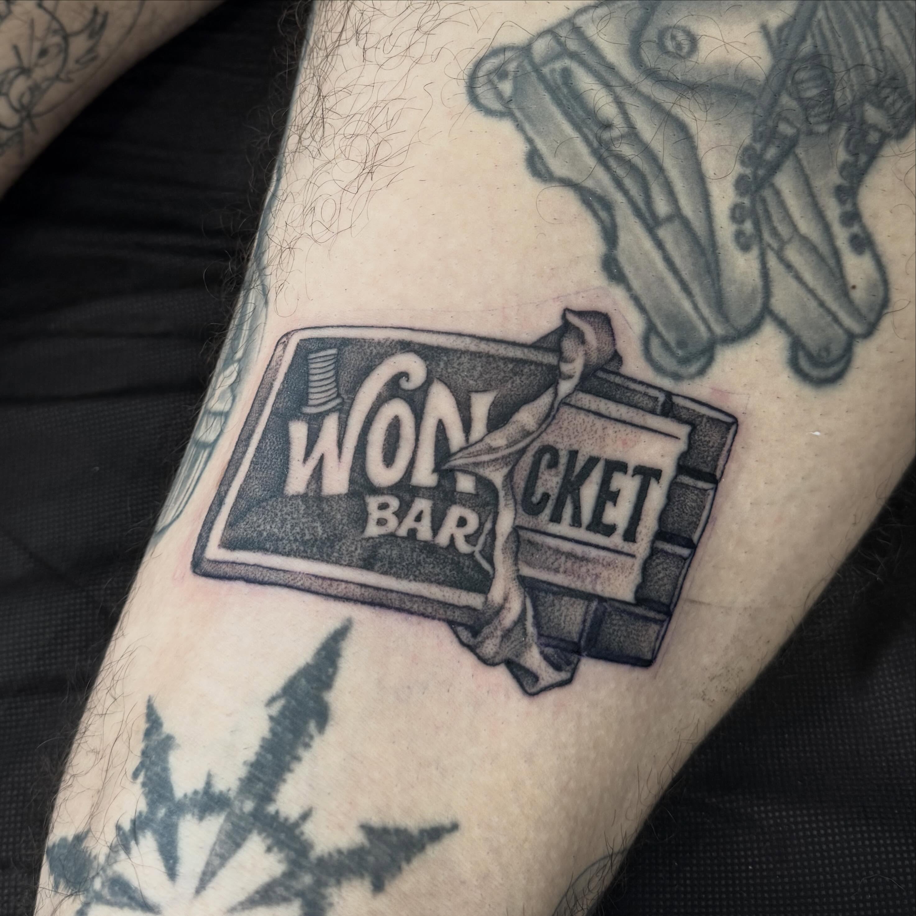Tattoo by @ryanfuttart — black_and_grey