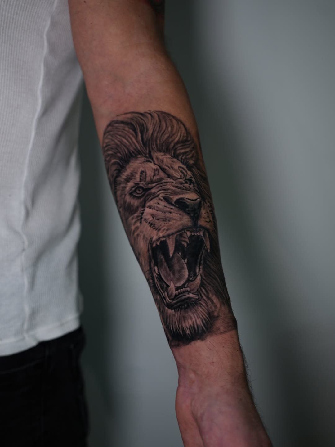 Tattoo by @romanostattoo — realism, black_and_grey