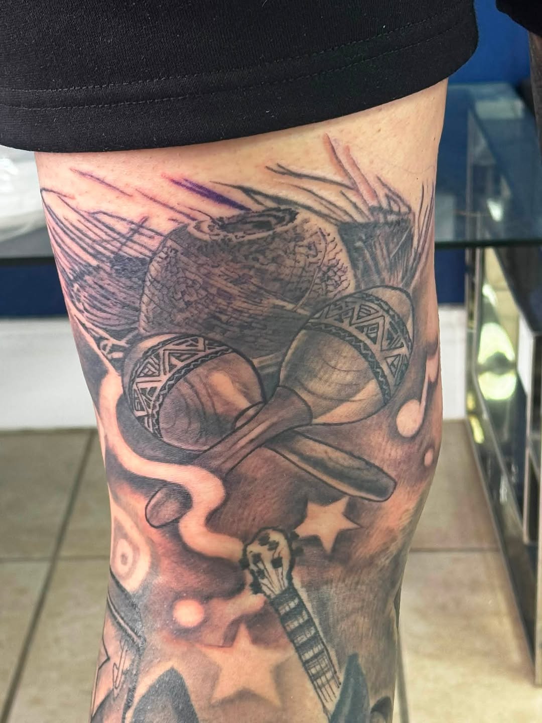Tattoo by @mralextattoos — black_and_grey, realism