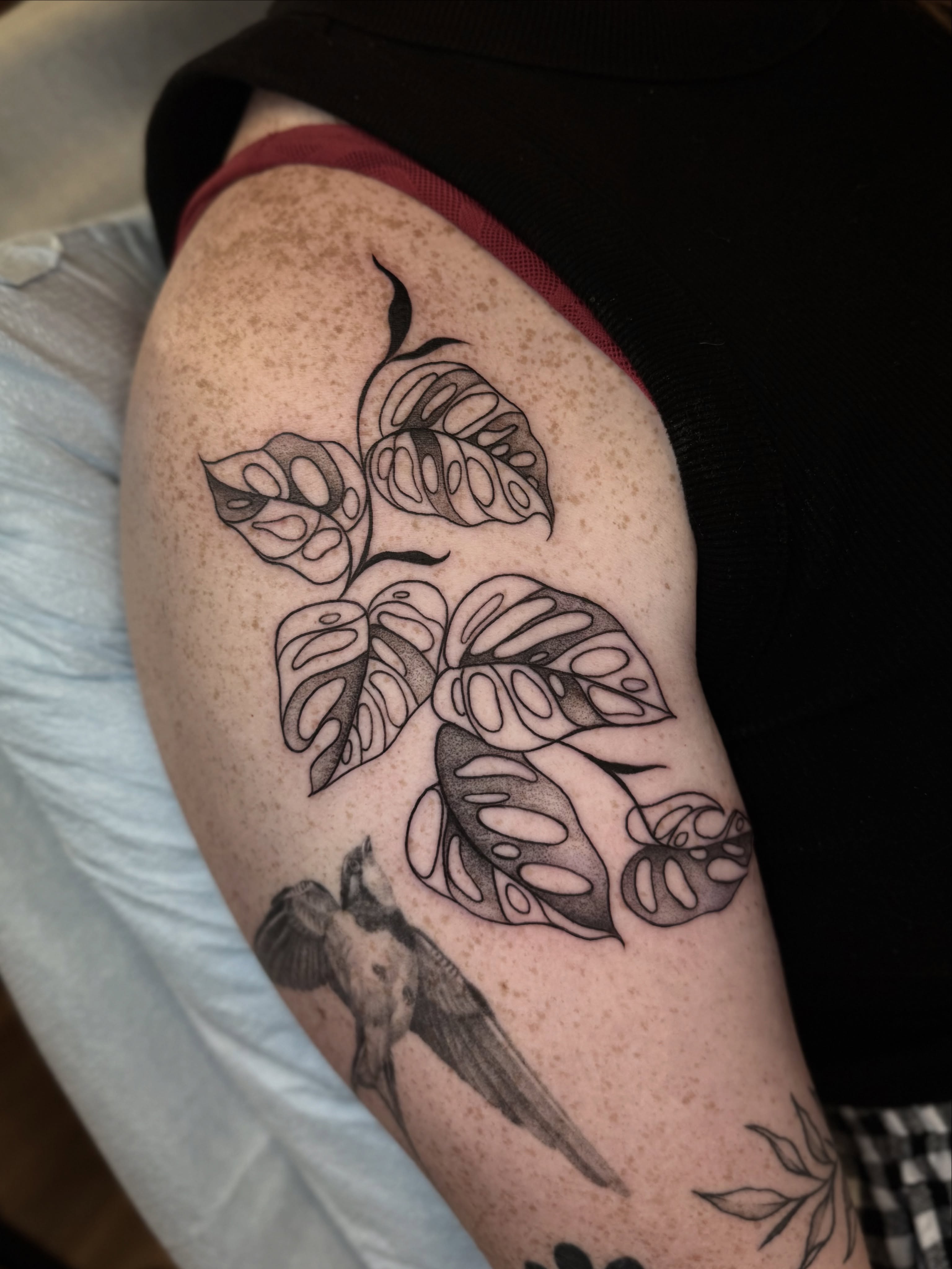 Tattoo by @kys_ink — black_and_grey