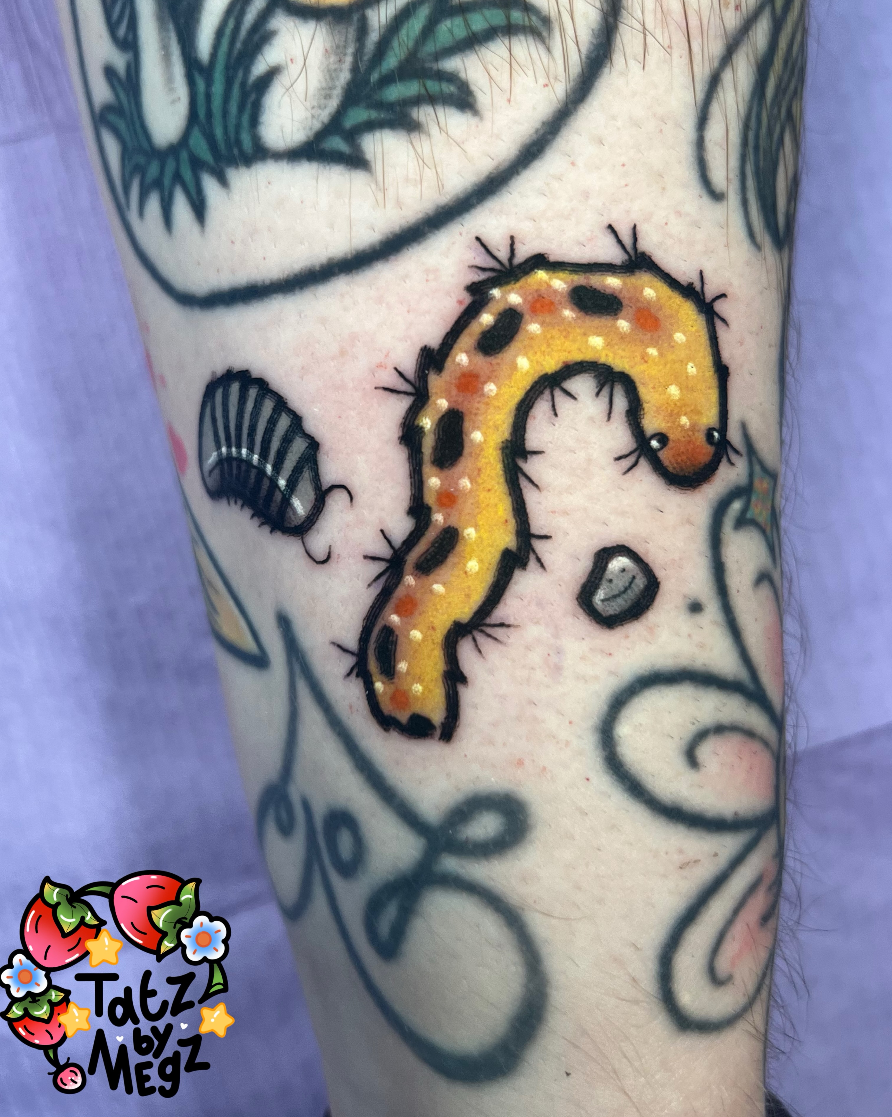 Tattoo by @tatzbymegz β dotwork, realism