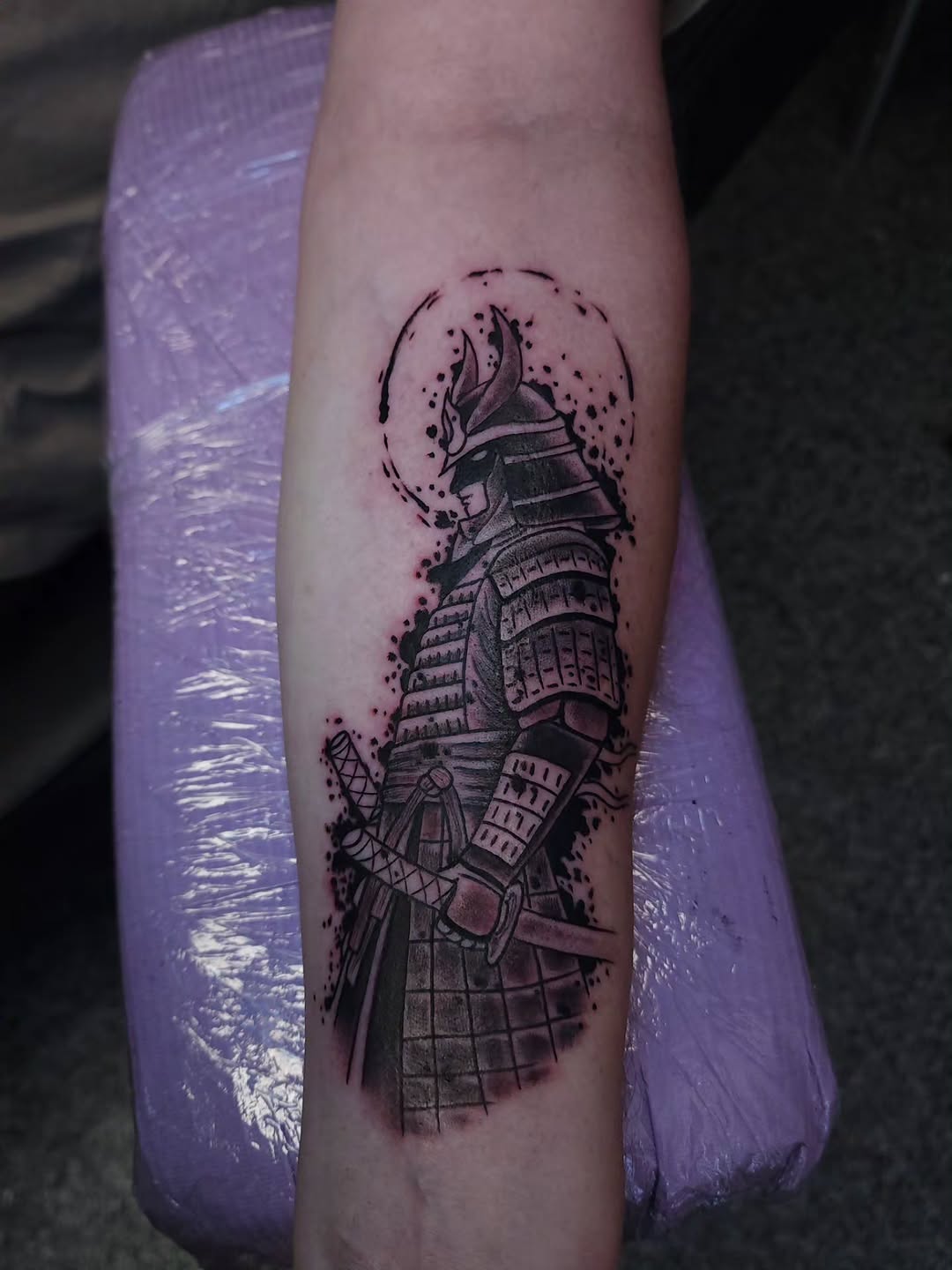 Tattoo by @inkbyxavia — black_and_grey, realism