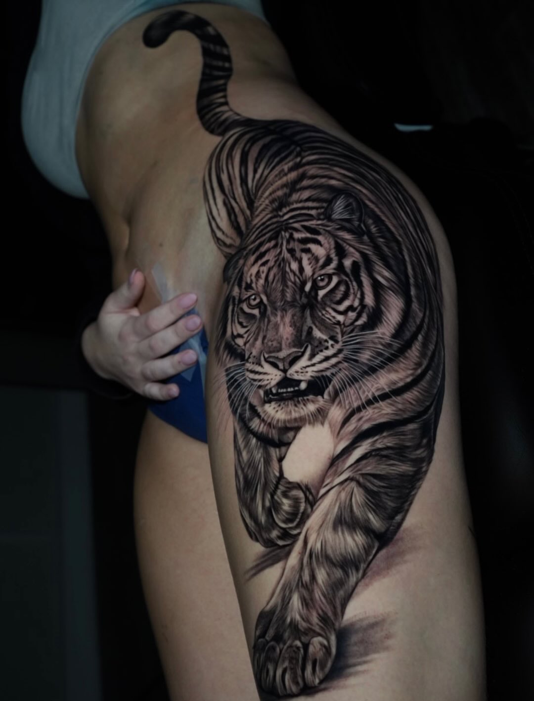 Tattoo by @tattsbyethan_ — realism, black_and_grey