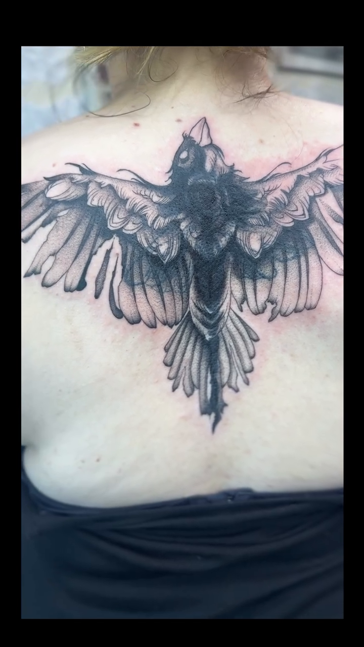 Tattoo by @rebecca.rose.tattoos — black_and_grey, realism