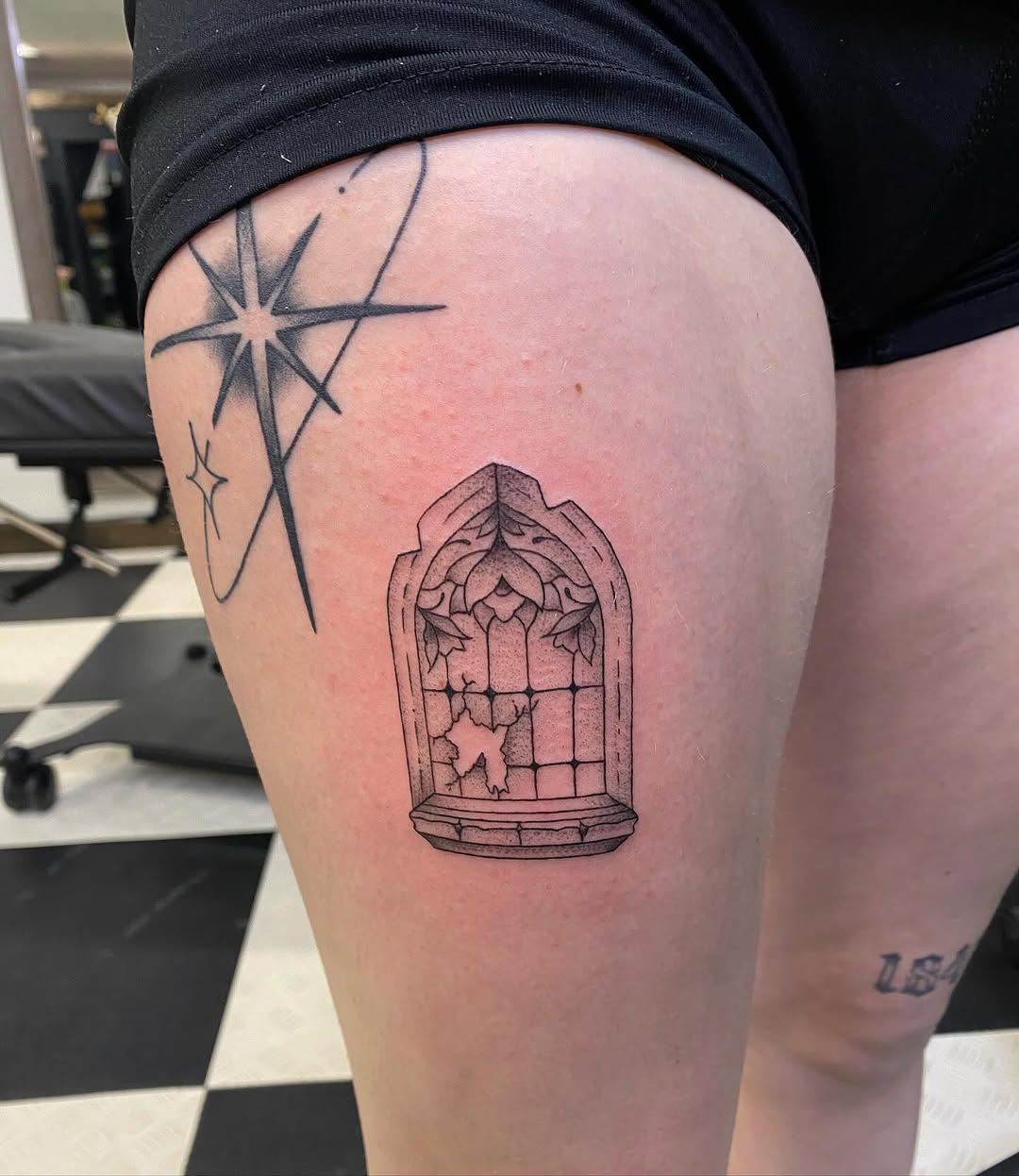 Tattoo by @spencerjonestattoos — fine_line, black_and_grey