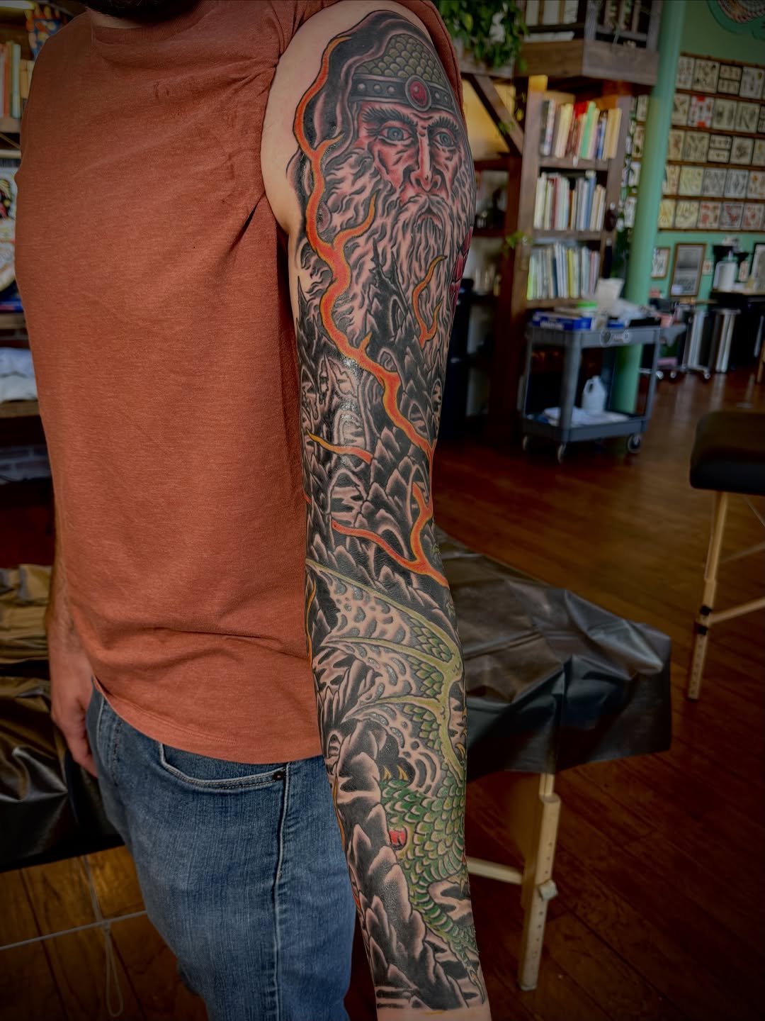 Tattoo by @jesseswanson — japanese_irezumi, realism