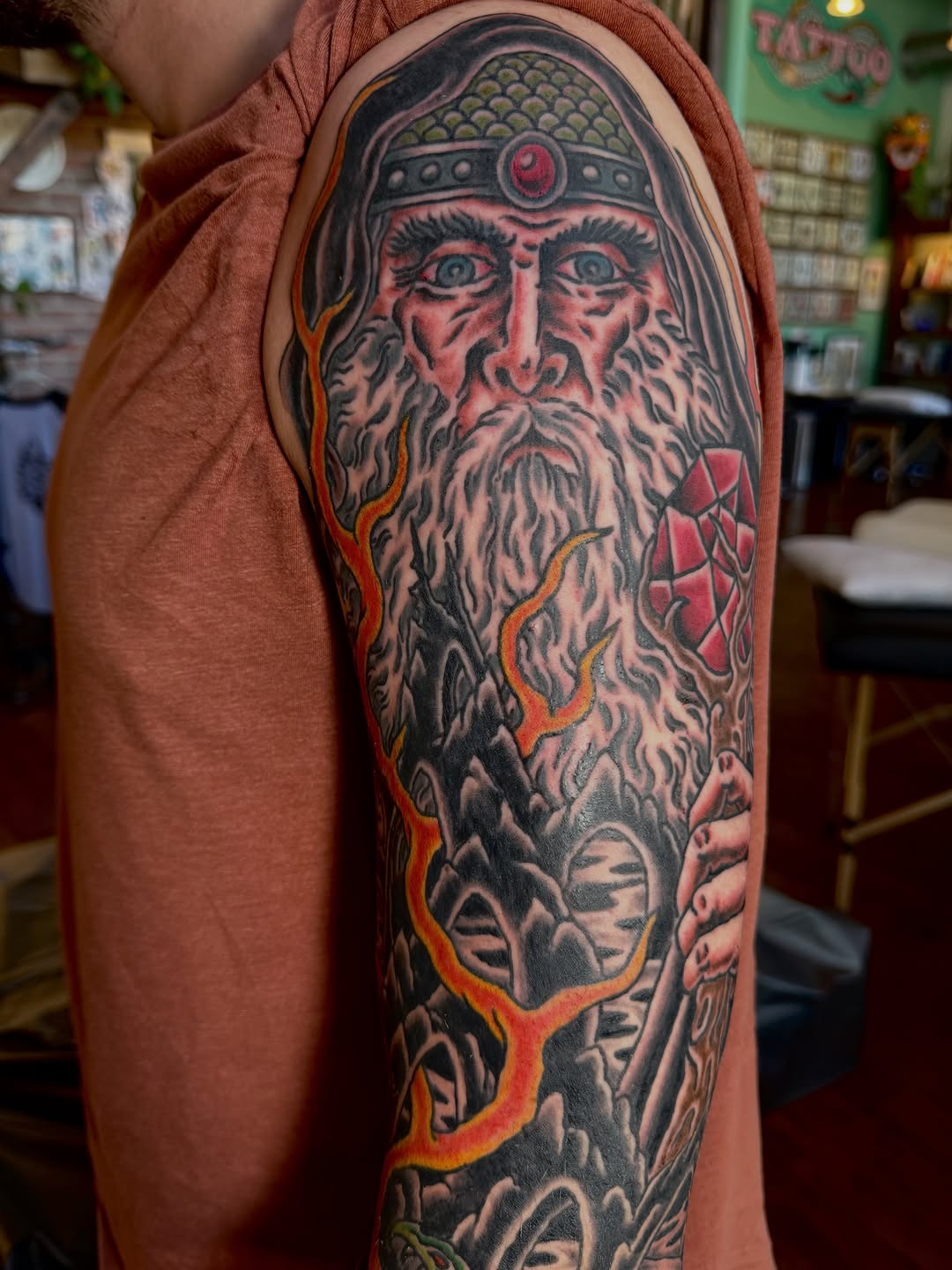Tattoo by @jesseswanson — realism, black_and_grey