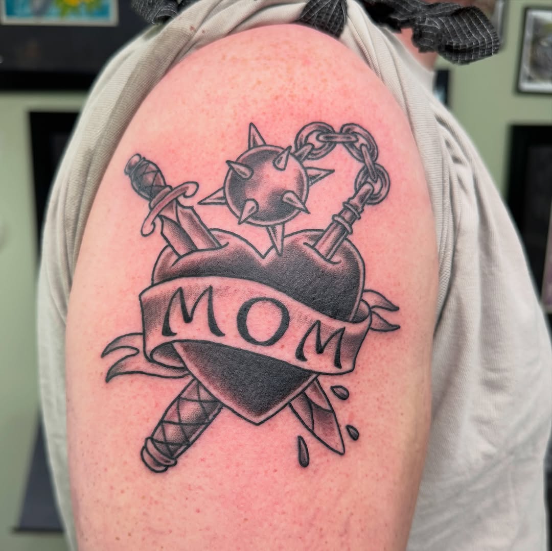 Tattoo by @joelsmithtattoo — american_traditional, black_and_grey