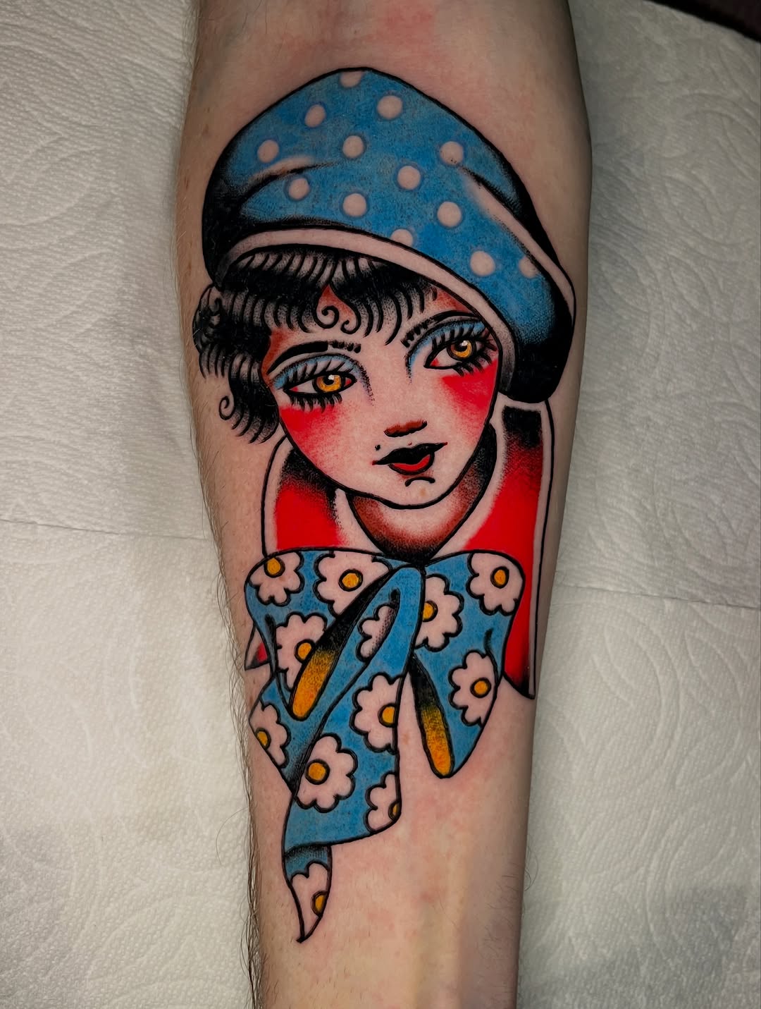 Tattoo by @kehrmie — american_traditional, neo_traditional