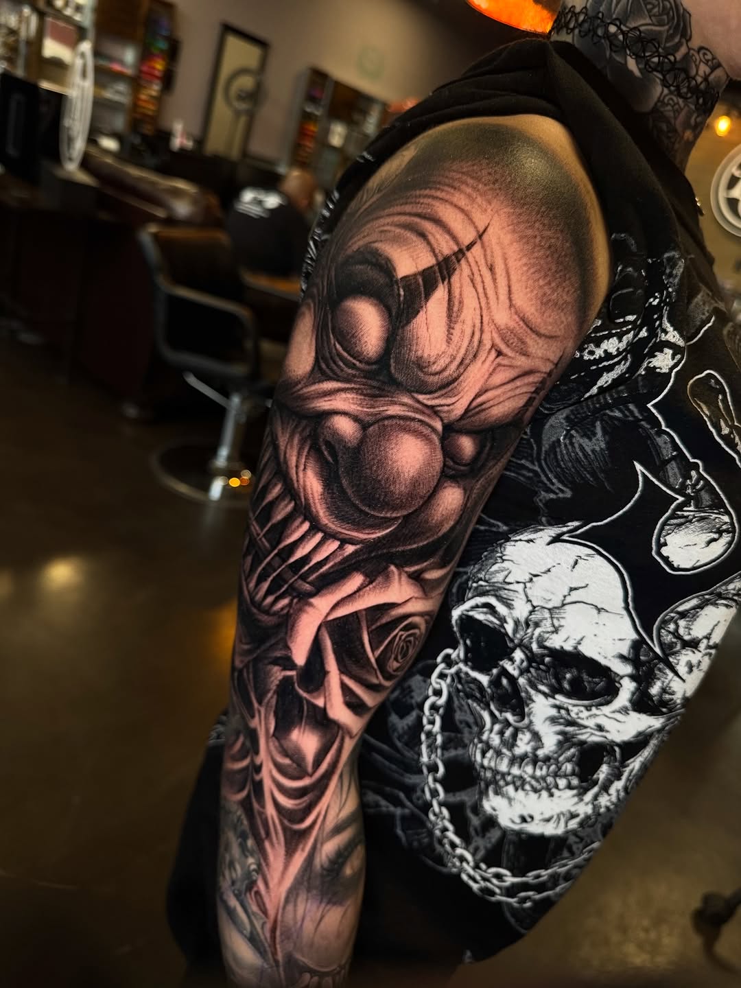 Tattoo by @smokestatts21 — realism, dark_realism