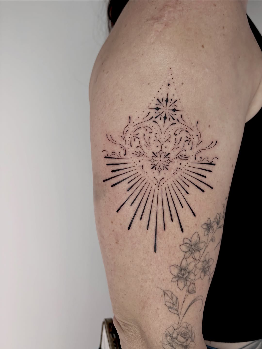 Tattoo by @tattoosbykennedy — ornamental, dotwork