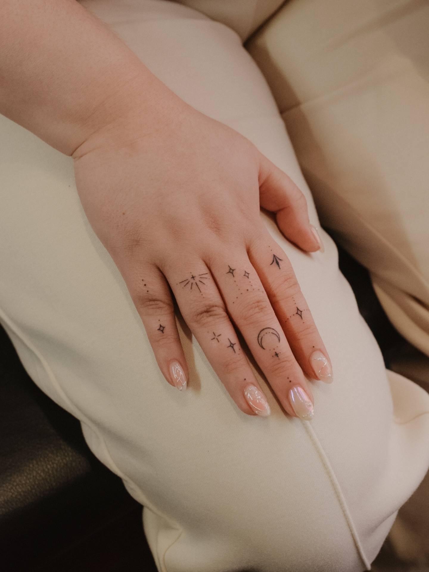 Tattoo by @tavi_tattoo — dotwork