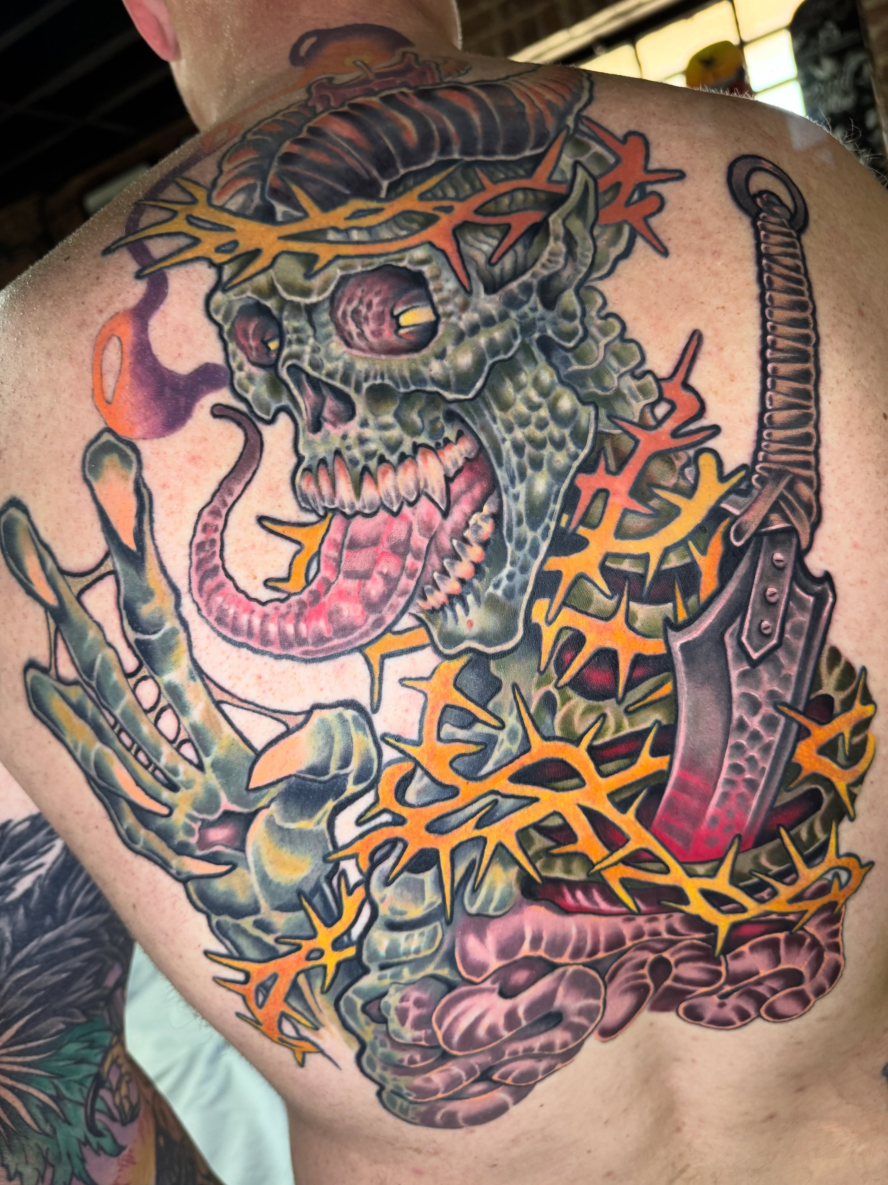 Tattoo by @scuba.steve.tattoos — dark_realism