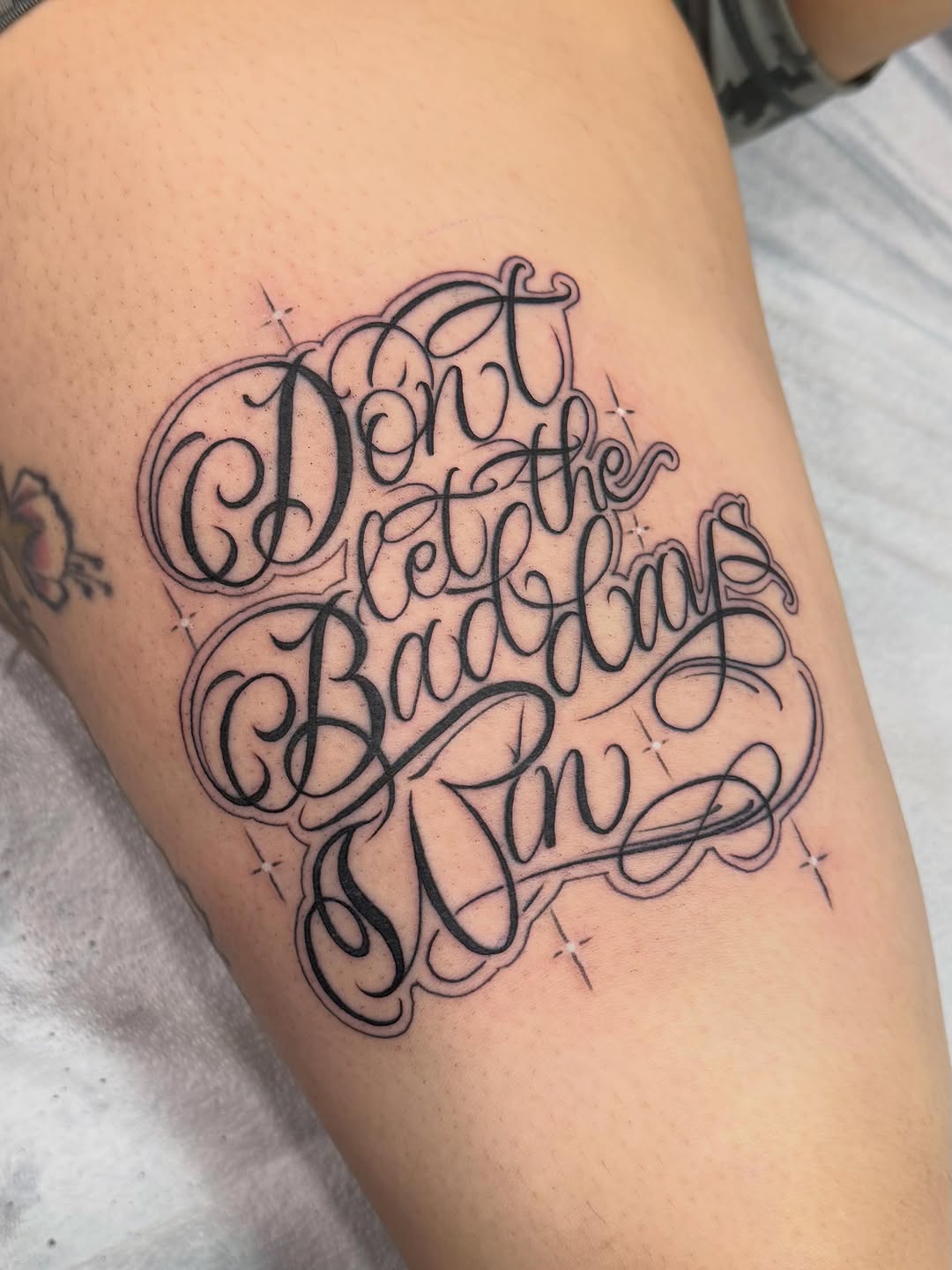 Tattoo by @jay13espinoza โ lettering_script