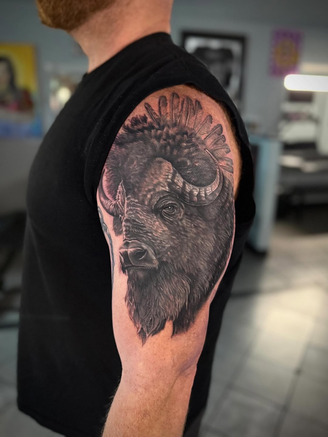 Tattoo by @inktherapy916 — realism, black_and_grey