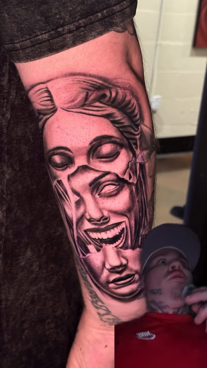 Tattoo by @jacobmartintattoos — black_and_grey, realism