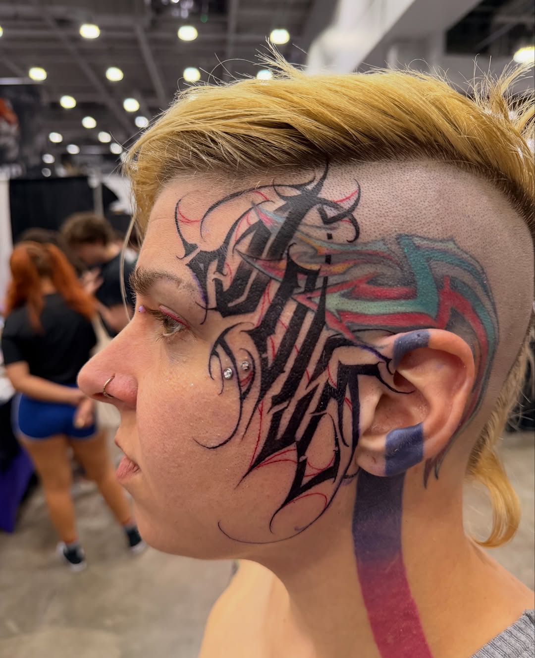 Tattoo by @tat2caps602 โ blackwork, trash_polka