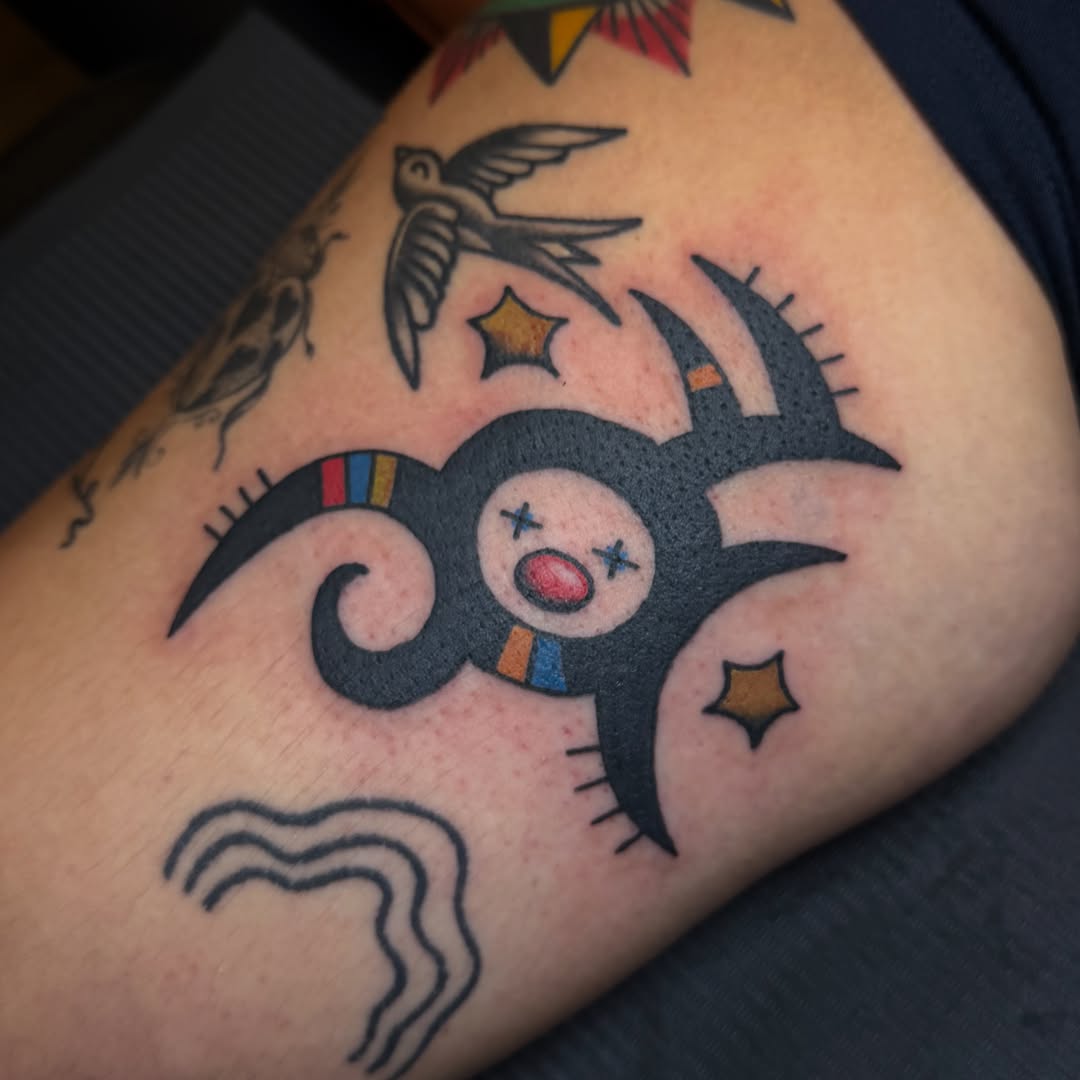 Tattoo by @goodpickenstattoo — ignorant, blackwork