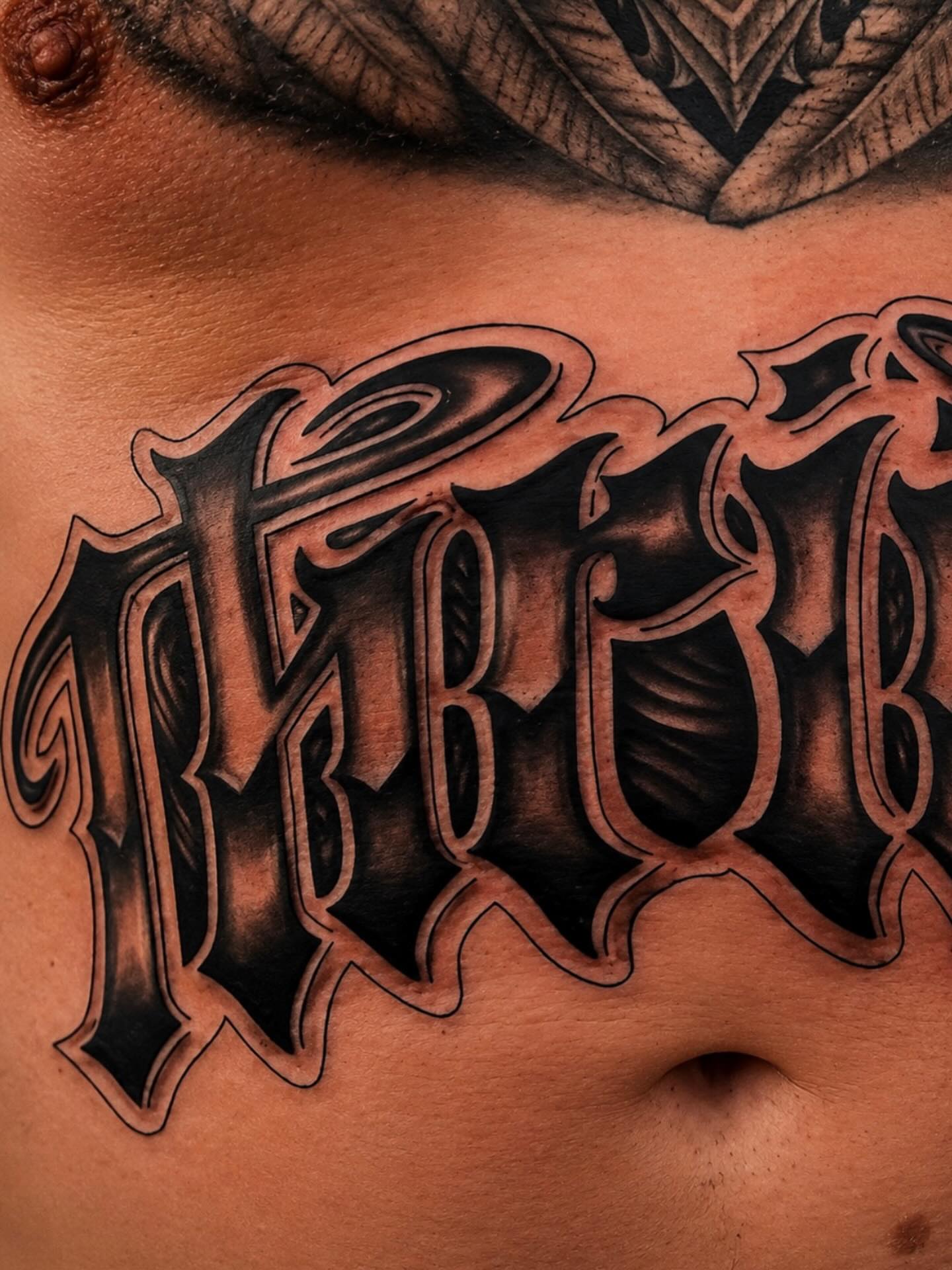 Tattoo by @turqturqd — lettering_script
