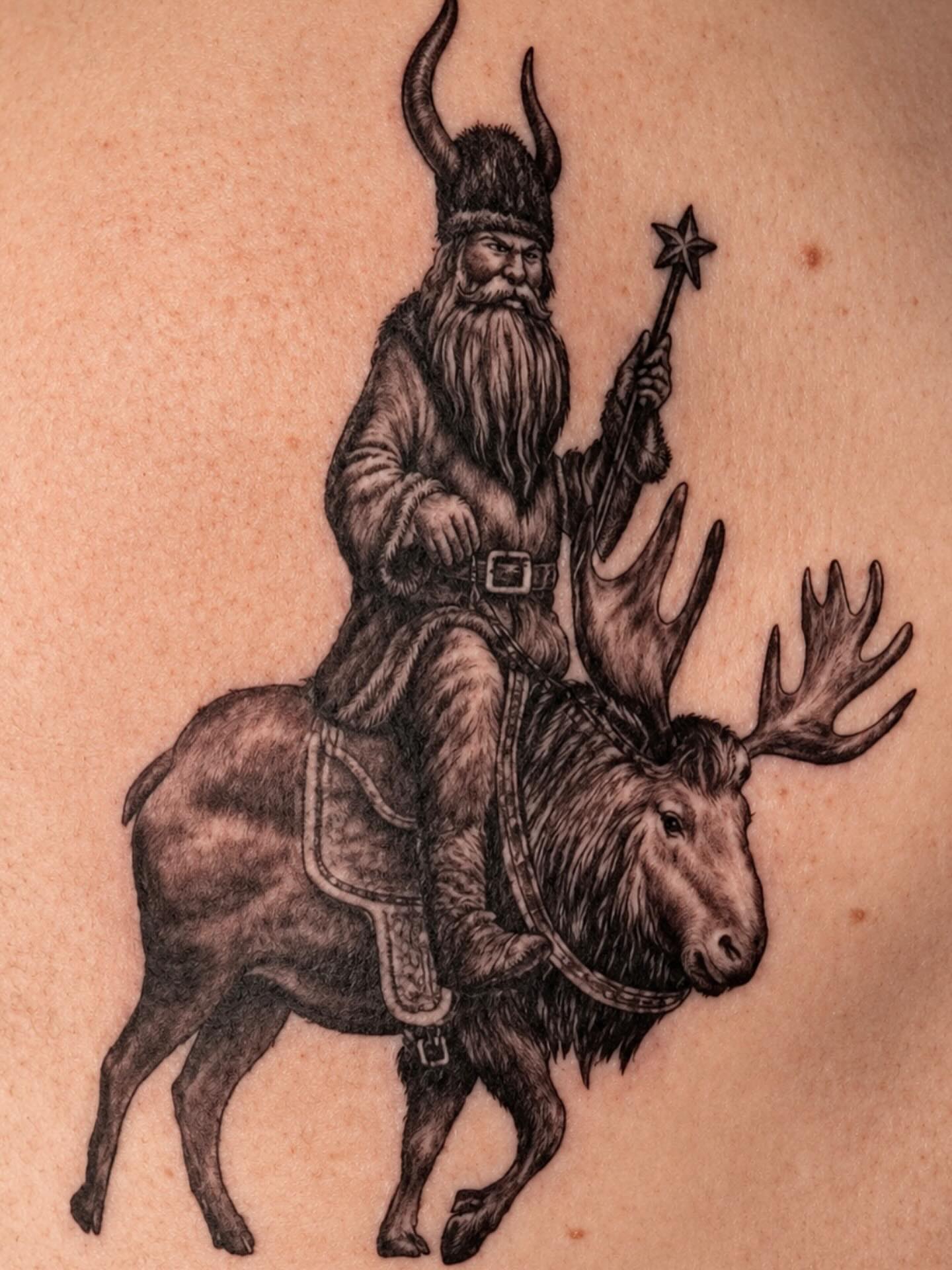 Tattoo by @turqturqd — black_and_grey