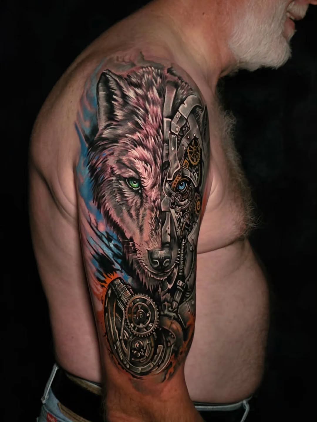 Tattoo by @oh_my_goad — realism, black_and_grey